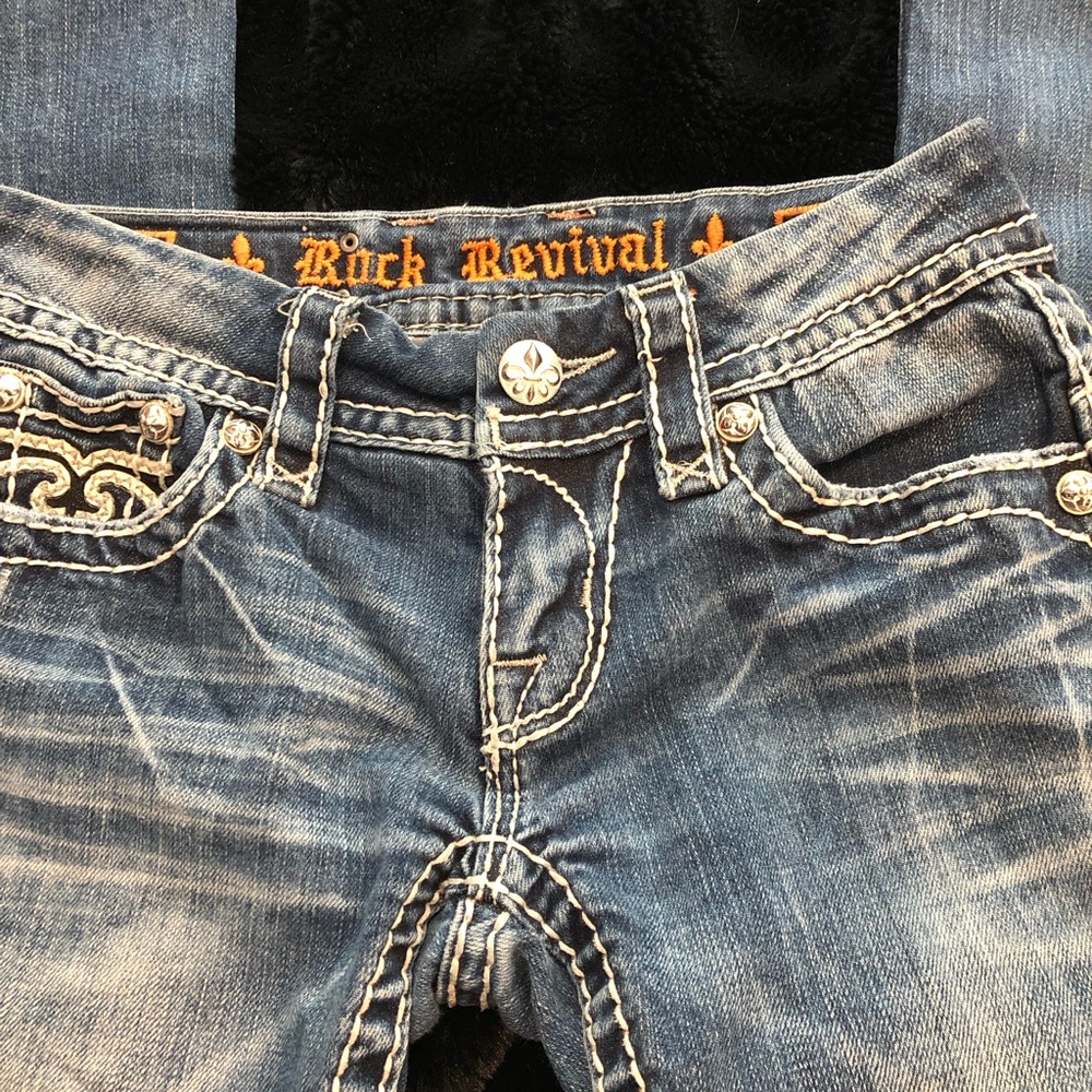 Rock Revival Bluebell Easy Straight Stretch Jeans